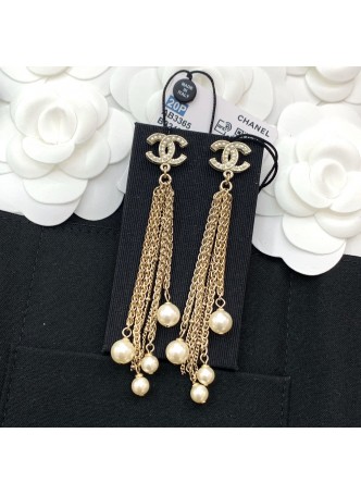 CHANEL LONG TASSELS EARING